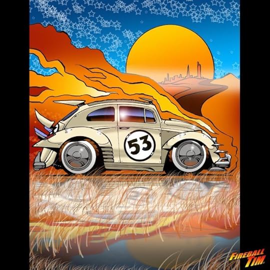 Herbie VW Art