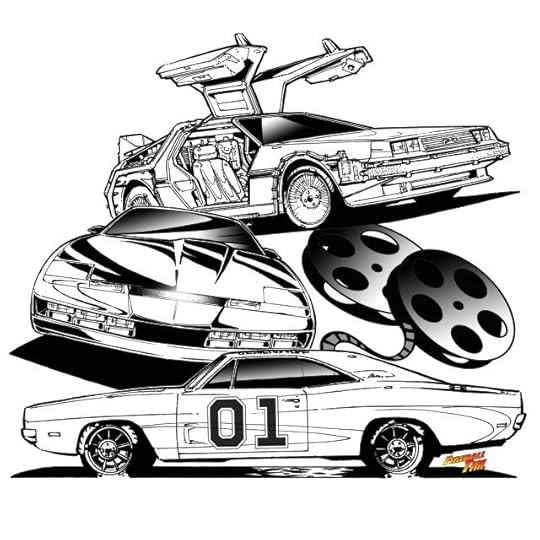 Movie Car Art