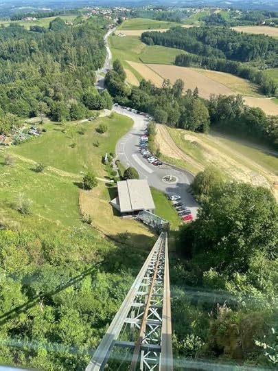 Fotka z lanovky na Riegersburg