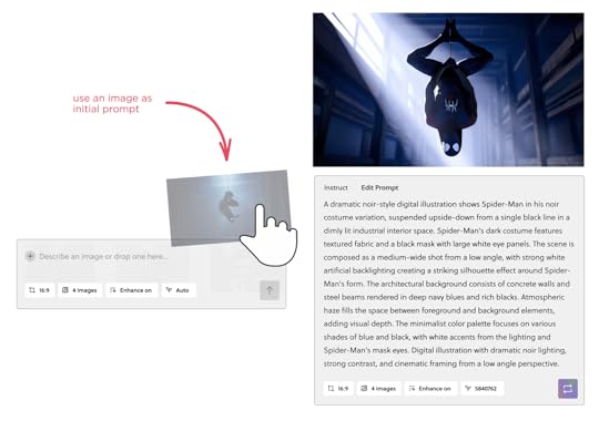 Reve image upload feature