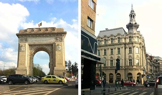 Romania Bucharest - Paris of the East with its own Arc de Triumph and French style architecture 