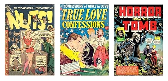 Three Premier Magazine comic book covers