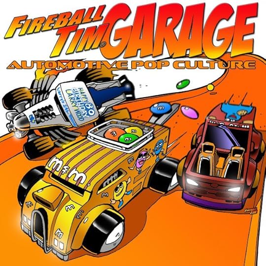 Automotive Pop Culture Movie Car Art by Fireball Tim Garage