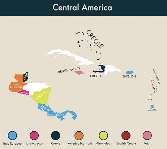 Central America most commonly spoken second language