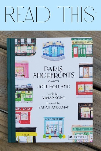 Read This: Paris Shopfronts