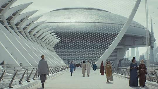The Imperial Senate Building in Star Wars: Andor.
