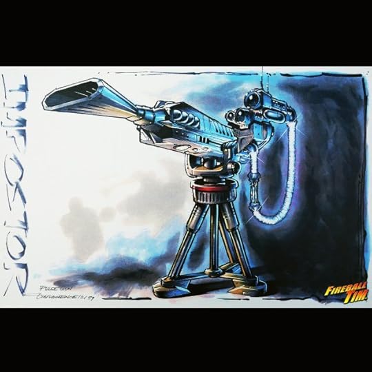 Pulse Gun Art from IMPOSTOR