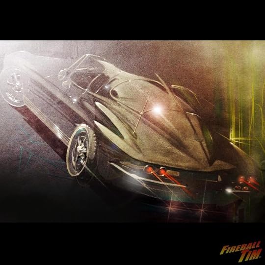 Automotive Pop Culture Movie Car Art by Fireball Tim Garage