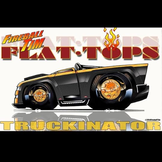 Automotive Pop Culture Movie Car Art by Fireball Tim Garage