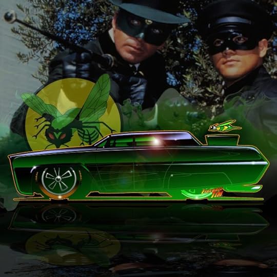 Green Hornet Black Beauty Art