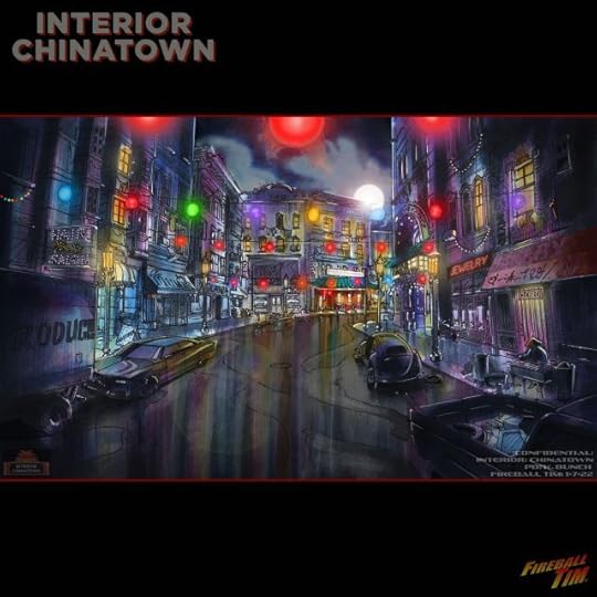 Inteior Chinatown Concept Art