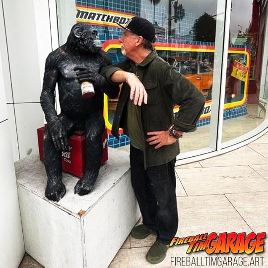 Automotive Pop Culture Art by Fireball Tim Garage