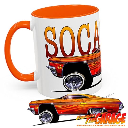 Automotive Pop Culture Art by Fireball Tim Garage