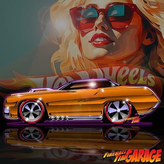 Automotive Pop Culture Art by Fireball Tim Garage