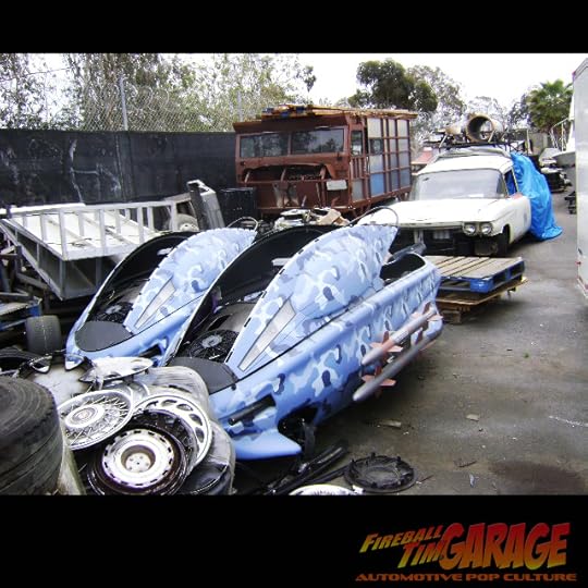 Automotive Pop Culture Art by Fireball Tim Garage