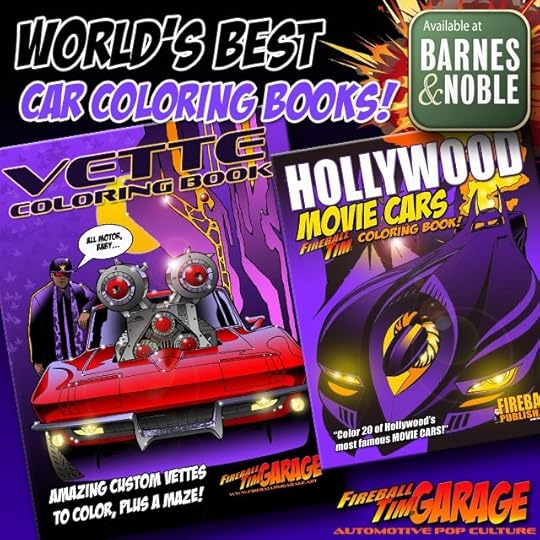 Automotive Pop Culture Art by Fireball Tim Garage