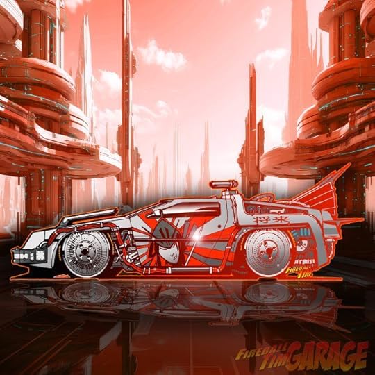 Automotive Pop Culture Art by Fireball Tim Garage