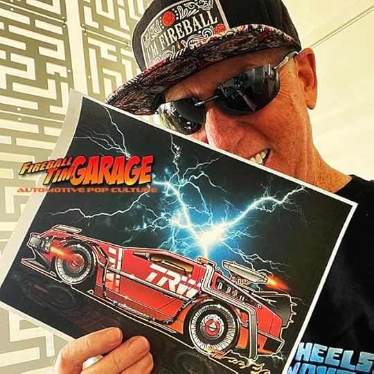 Automotive Pop Culture Art by Fireball Tim Garage