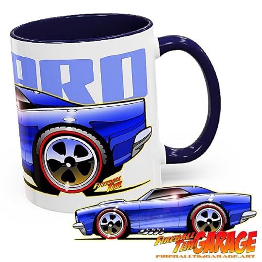 Automotive Pop Culture Art by Fireball Tim Garage