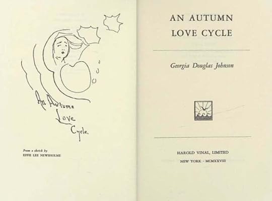 An Autumn Love Cycle by Georgia Douglas Johnson, 1928