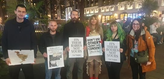 Crime Scene Vegan Activism Demos