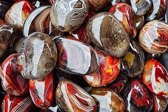 assorted-color pebbles