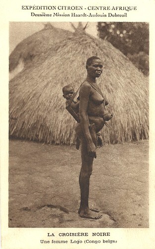 La croisière noire. Woman of the Logo (Belgian Congo)