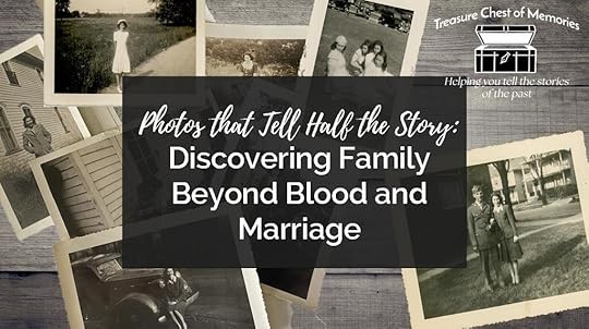 photos of Vivian and family and boyfriend behind text 