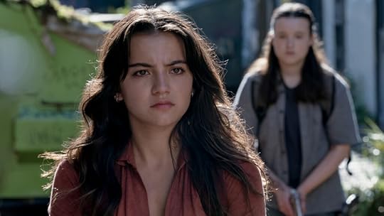 Isabela Merced and Bella Ramsey in
