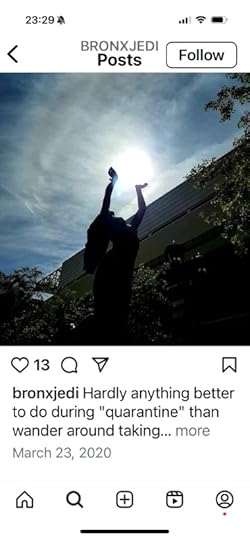 Social media post by Sean with photo of a woman