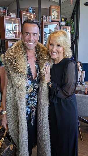Tommy Ratkiewicz-Stierwalt and Paula Sands at The Last Picture House for Death by Fruitcake