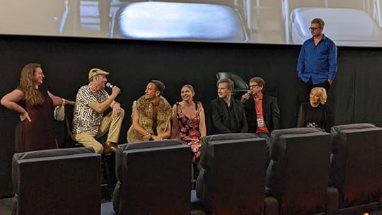 Q and A post-QC premiere at the Last Picture House