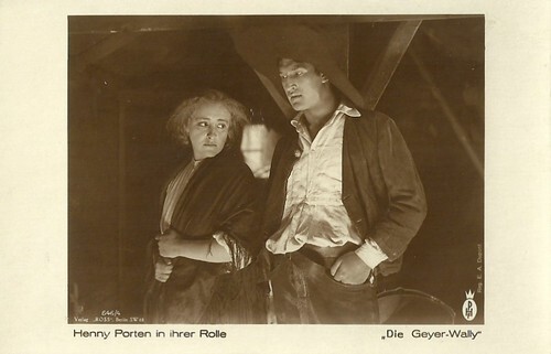 Henny Porten and William Dieterle in Die Geierwally