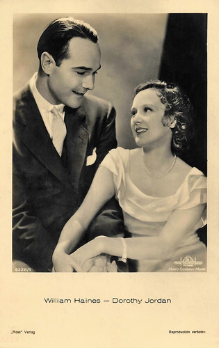 William Haines and Dorothy Jordan