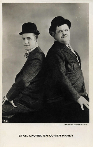 Stan Laurel and Oliver Hardy