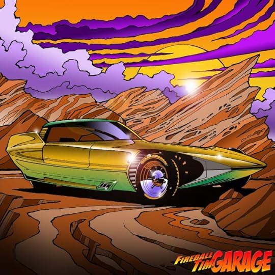 Automotive Pop Culture Movie Car Art by Fireball Tim Garage