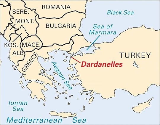 Selat dardanella, pemisah dua benua