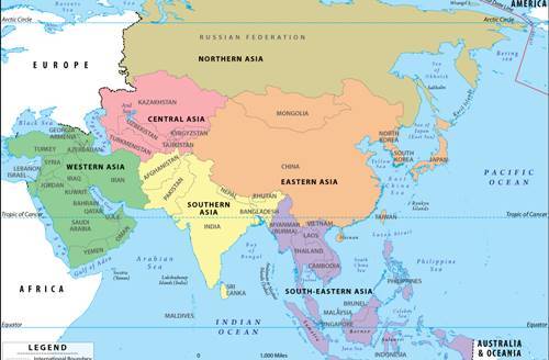 Keistimewaan benua asia