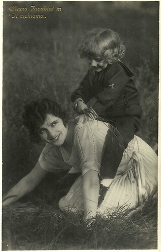 Maria Jacobini in Il richiamo (1921)