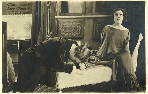 Maria Jacobini and Lido Manetti Il richiamo (1921)