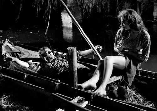Marcello Mastroianni and Rosanna Schiaffino in Un ettaro di cielo (1958)