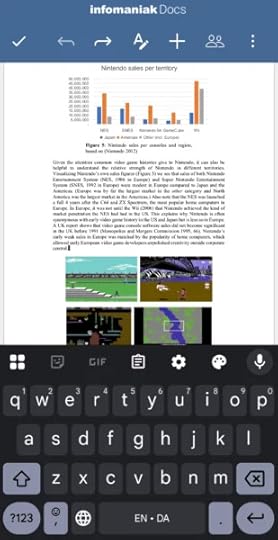 kDrive app editing word document 