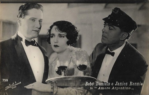 Bebe Daniels and James Rennie in Argentine Love (1924)