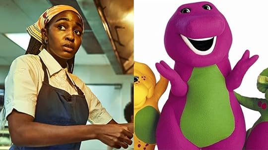 Ayo Edebiri from The bear and Barney