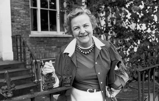 Photo of Jessica Mitford, author of this memoir about the six Mitford sisters
