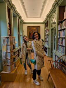 Inside the Redwood Library