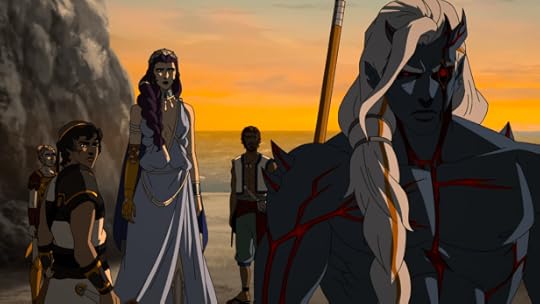 A scene from 'Blood of Zeus' season 3. 