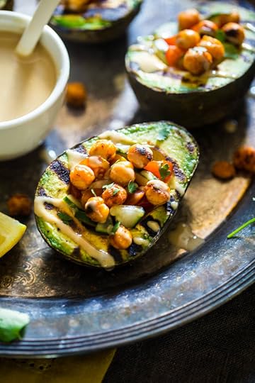 Stuffed avocado.