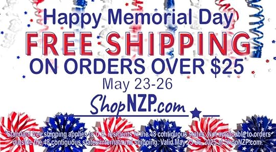 ShopNZP.com FREE Shipping on Orders over $25 May 23-26 2025 at Nancy Zieman Productions