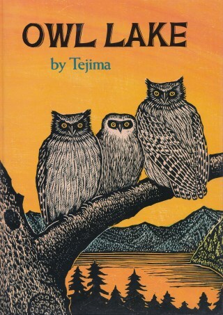 Owl Lake: A Vintage Treasure from Japanese Artist Keizaburo Tejima